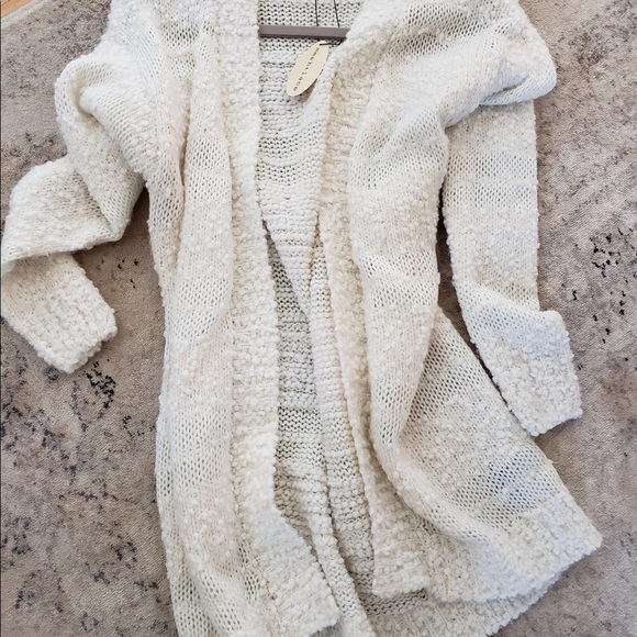 Mesh Lace Cardigan Snow White Size Xs 